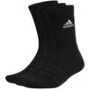 3 Paires De Chaussettes Adidas Matelassées Noir -Tennis Compagnie 3 paires de chaussettes adidas matelassees noir