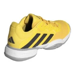 Chaussure Enfant Adidas Barricade Toutes Surfaces Jaune -Tennis Compagnie chaussure enfant adidas barricade toutes surfaces jaune 3