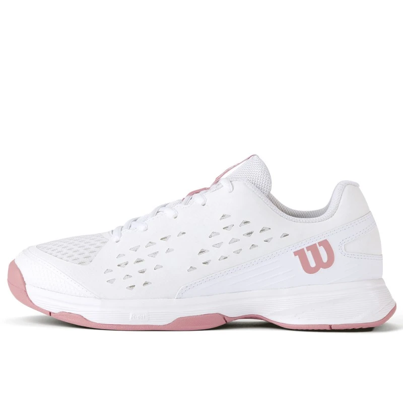 Chaussure Enfant Wilson Rush Pro L Toutes Surfaces Blanc 5 Chaussure Enfant Wilson Rush Pro L Toutes Surfaces Blanc – Image 3