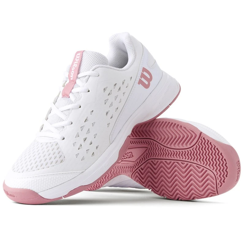 Chaussure Enfant Wilson Rush Pro L Toutes Surfaces Blanc 7 Chaussure Enfant Wilson Rush Pro L Toutes Surfaces Blanc – Image 5