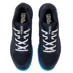 Chaussure Enfant Wilson Rush Pro L Toutes Surfaces Bleu Marine -Tennis Compagnie chaussure enfant wilson rush pro l toutes surfaces bleu marine 5