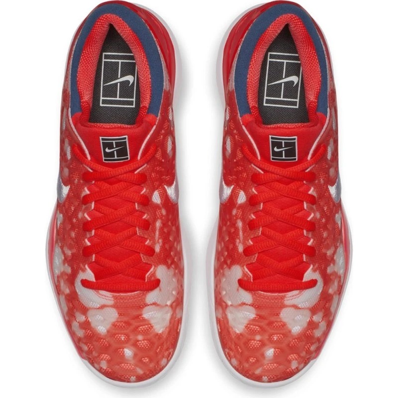 Chaussure Femme NikeCourt Air Zoom Cage 3 Premium Orange 5 Chaussure Femme NikeCourt Air Zoom Cage 3 Premium Orange – Image 3