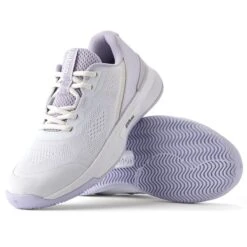 Chaussure Femme Wilson Intrigue Pro Toutes Surfaces Blanc/Violet -Tennis Compagnie chaussure femme wilson intrigue pro toutes surfaces blancviolet 4