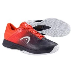 Chaussure Head Revolt Pro 4.5 Toutes Surfaces Rouge -Tennis Compagnie chaussure head revolt pro 45 toutes surfaces rouge 2