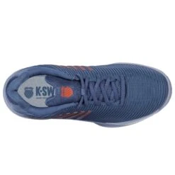 Chaussure K-Swiss Hypercourt Express 2 Terre Battue Bleu -Tennis Compagnie chaussure k swiss hypercourt express 2 terre battue bleu 6