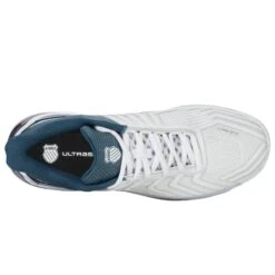 Chaussure K-Swiss Ultrashot 4 Terre Battue Blanc/Bleu -Tennis Compagnie chaussure k swiss ultrashot 4 terre battue blancbleu 6