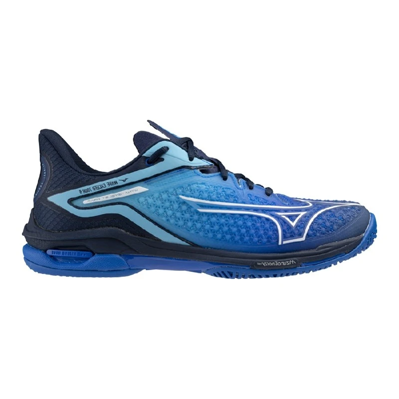 Chaussure Mizuno Wave Exceed Tour 6 AC Toutes Surfaces Bleu 3 Chaussure Mizuno Wave Exceed Tour 6 AC Toutes Surfaces Bleu