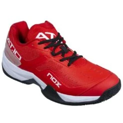 Chaussure Padel Nox AT10 Rouge -Tennis Compagnie chaussure padel nox at10 rouge 6