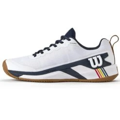 Chaussure Wilson Rush Pro 4.5 Terre Battue Blanc -Tennis Compagnie chaussure wilson rush pro 45 terre battue blanc 2