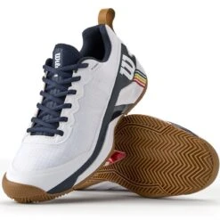Chaussure Wilson Rush Pro 4.5 Terre Battue Blanc -Tennis Compagnie chaussure wilson rush pro 45 terre battue blanc 3