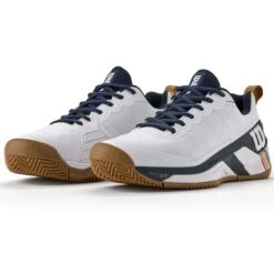Chaussure Wilson Rush Pro 4.5 Terre Battue Blanc -Tennis Compagnie chaussure wilson rush pro 45 terre battue blanc 4