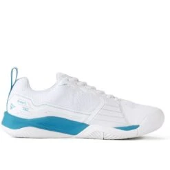Chaussure Wilson Rush Pro 4.5 Toutes Surfaces Blanc/Bleu -Tennis Compagnie chaussure wilson rush pro 45 toutes surfaces blanc bleu 2