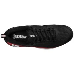 Chaussure Wilson Rush Pro 4.5 Toutes Surfaces Noir/Rouge -Tennis Compagnie chaussure wilson rush pro 45 toutes surfaces noirrouge 4