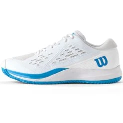Chaussures Wilson Rush Pro Ace Toutes Surfaces Blanc -Tennis Compagnie chaussures wilson rush pro ace toutes surfaces blanc 2