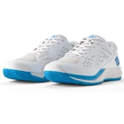 Chaussures Wilson Rush Pro Ace Toutes Surfaces Blanc -Tennis Compagnie chaussures wilson rush pro ace toutes surfaces blanc 5