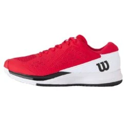 Chaussures Wilson Rush Pro Ace Toutes Surfaces Rouge -Tennis Compagnie chaussures wilson rush pro ace toutes surfaces rouge 1