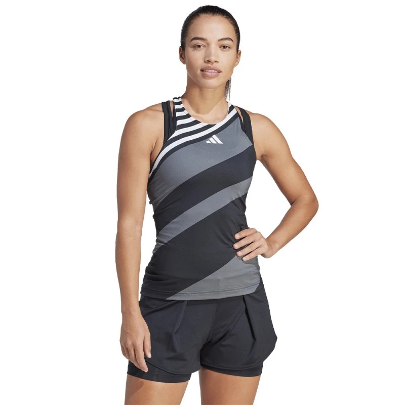 Débardeur Femme Adidas AEROREADY Pro Noir 3 Débardeur Femme Adidas AEROREADY Pro Noir