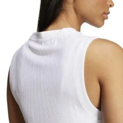 Débardeur Femme Adidas Airchill Pro Match Blanc -Tennis Compagnie debardeur femme adidas airchill pro match blanc 4