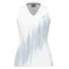 Débardeur Femme Head Performance Tank Top Blanc/Bleu -Tennis Compagnie debardeur femme head performance tank top blanc bleu