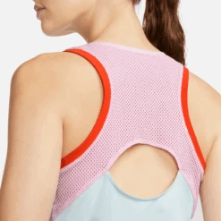 Débardeur Femme Nikecourt Dri-FIT Slam Bleu Clair -Tennis Compagnie debardeur femme nikecourt dri fit slam bleu clair 3