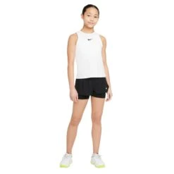 Débardeur Fille Nike Dri-FIT Victory Blanc -Tennis Compagnie debardeur fille nike dri fit victory blanc 4