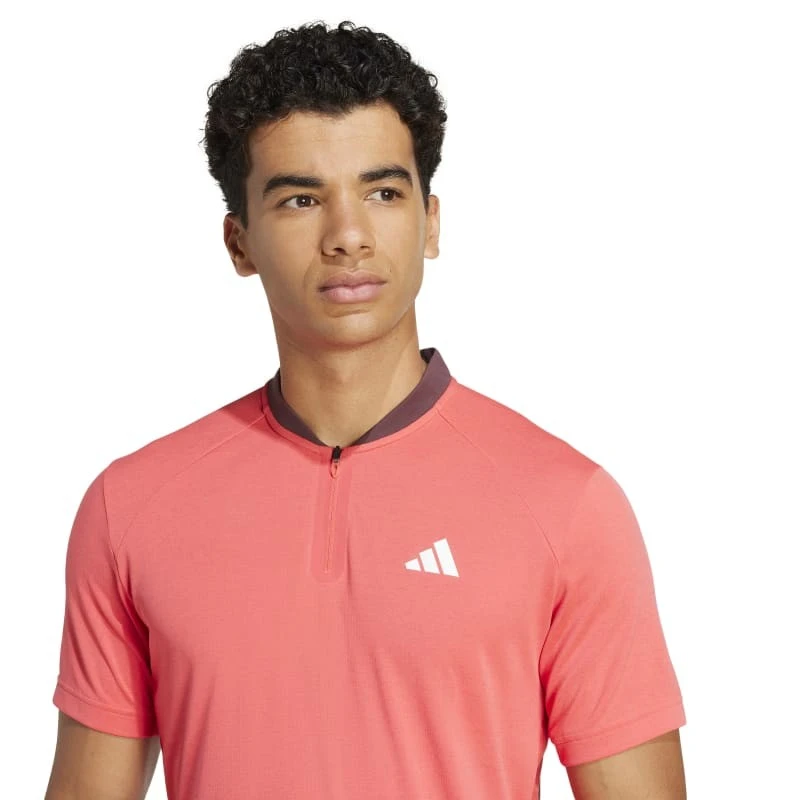 Polo Adidas Pro Climacool FreeLift Rouge 6 Polo Adidas Pro Climacool FreeLift Rouge – Image 4