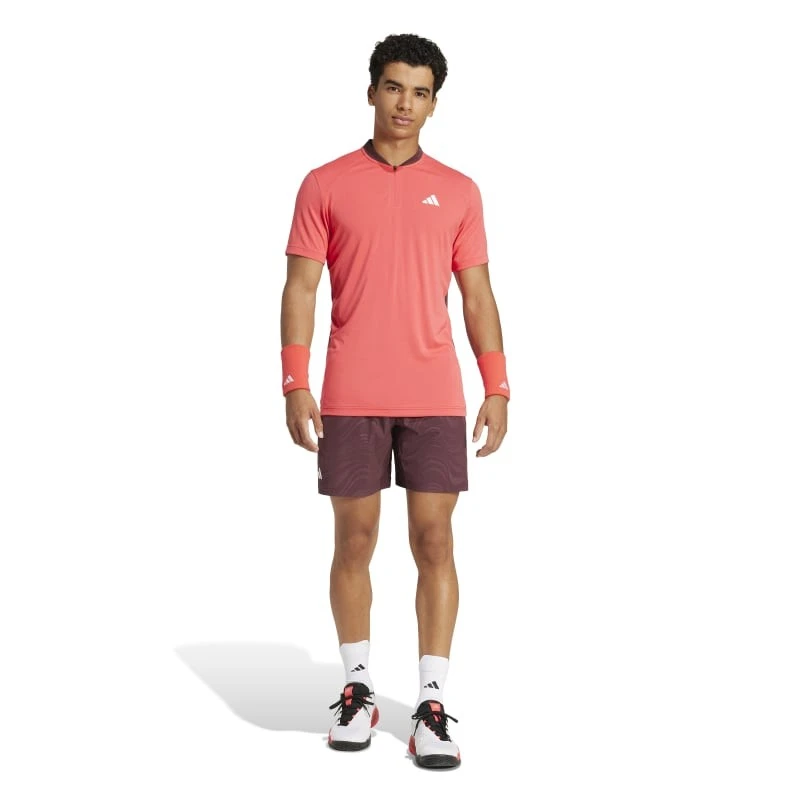 Polo Adidas Pro Climacool FreeLift Rouge 8 Polo Adidas Pro Climacool FreeLift Rouge – Image 6