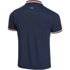 Tennis Compagnie -Tennis Compagnie polo fila piro bleu marine 1