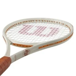 Raquette Wilson Clash 100 V3 Roland Garros 2025 -Tennis Compagnie raquette wilson clash 100 v3 roland garros 2025 4