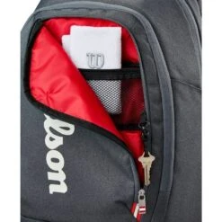 Sac à Dos Wilson Tour Noir -Tennis Compagnie sac a dos wilson tour noir 5
