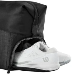 Sac Duffle Wilson RF Practice 6 Raquettes Noir -Tennis Compagnie sac duffle wilson rf practice 6 raquettes noir 4