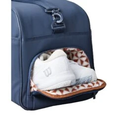 Sac Duffle Wilson Small Roland Garros Session De Soirée 2025 Bleu Marine -Tennis Compagnie sac duffle wilson small roland garros session de soiree 2025 bleu marine 3