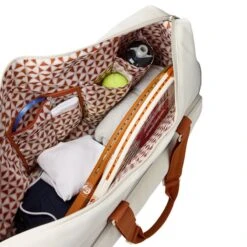 Sac Large Duffle Wilson Roland Garros 2025 Beige -Tennis Compagnie sac large duffle wilson roland garros 2025 beige 4