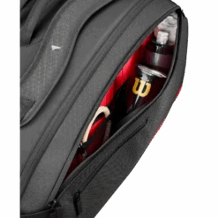 Sac Thermo Wilson Clash V3 Super Tour 15 Raquettes Noir -Tennis Compagnie sac thermo wilson clash v3 super tour 15 raquettes noir 4