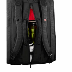 Sac Thermo Wilson Clash V3 Super Tour 15 Raquettes Noir -Tennis Compagnie sac thermo wilson clash v3 super tour 15 raquettes noir 5