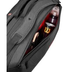 Sac Thermo Wilson Clash V3 Super Tour 6 Raquettes -Tennis Compagnie sac thermo wilson clash v3 super tour 6 raquettes 4