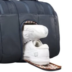 Sac Thermo Wilson Roland Garros Session De Soirée 15 Raquettes 2025 Bleu Marine -Tennis Compagnie sac thermo wilson roland garros session de soiree 15 raquettes 2025 bleu marine 3