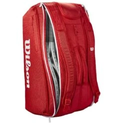 Sac Thermo Wilson Super Tour 15 Raquettes Rouge -Tennis Compagnie sac thermo wilson super tour 15 raquettes rouge 10
