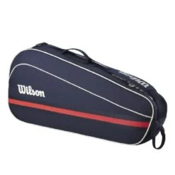 Sac Wilson Team 3 Raquettes Bleu Marine