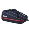 Sac Wilson Team 6 Raquettes Bleu Marine -Tennis Compagnie sac wilson team 6 raquettes bleu marine