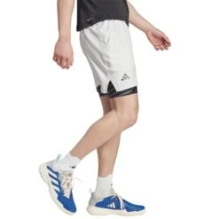 Short Adidas Pro 2 En 1 New York Gris -Tennis Compagnie short adidas pro 2 en 1 new york gris 2