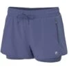 Short Femme Fila 2en1 Elea Violet -Tennis Compagnie short femme fila 2en1 elea violet