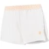 Short Femme K-Swiss Hypercourt Short 6 Blanc -Tennis Compagnie short femme k swiss hypercourt short 6 blanc