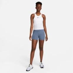 Short Femme Nike Dri-FIT Advantage Bleu -Tennis Compagnie short femme nike dri fit advantage bleu 4