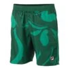 Short Fila Leo Paris Vert -Tennis Compagnie short fila leo paris vert