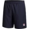 Short Fila Leon Bleu Marine -Tennis Compagnie short fila leon bleu marine