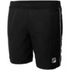 Short Fila Leon Noir -Tennis Compagnie short fila leon noir