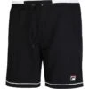 Short Fila Steve New York Noir -Tennis Compagnie short fila steve new york noir