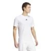 Tee-Shirt Adidas Airchill Pro Freelift Blanc -Tennis Compagnie tee shirt adidas airchill pro freelift blanc