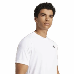 Tee-Shirt Adidas Club Climacool Blanc -Tennis Compagnie tee shirt adidas club climacool blanc 3